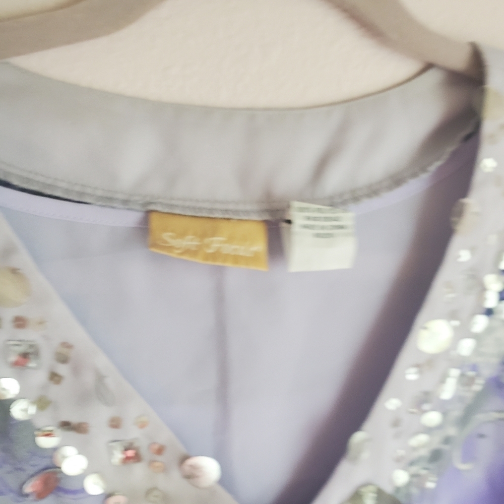 Soft Focus Tunic Scarf top - Picture 13 of 14